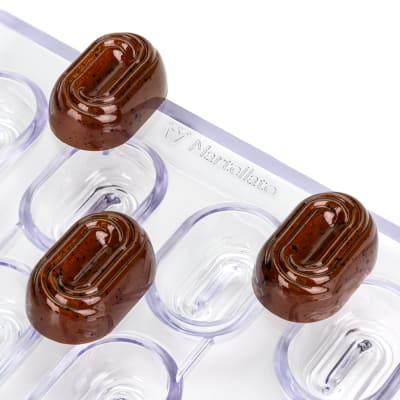 MOLDE POLICARBONATO PRALINE BISCUIT MOLDE POLICARBONATO PRALINE BISCUIT