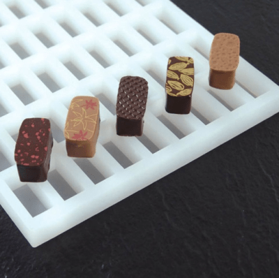 Choco Flex molde silicona blanco