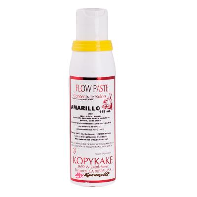 FLOW PASTE AMARILLO 9OZ TINTA EN GEL FLOW PASTE AMARILLO 9OZ TINTA EN GEL