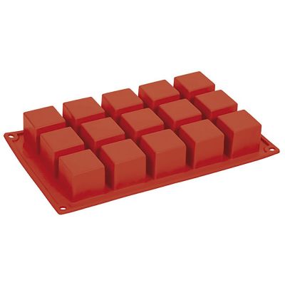 MOLDE MULTIPOCION CUBO ROJO FR103 MOLDE MULTIPOCION CUBO ROJO FR103