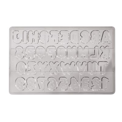 Molde Números y Letras MA3005 Molde Números y Letras MA3005