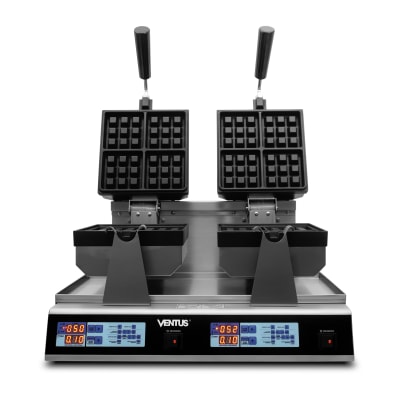 WAFFLERA ELECTRICA CUADRADA DOBLE