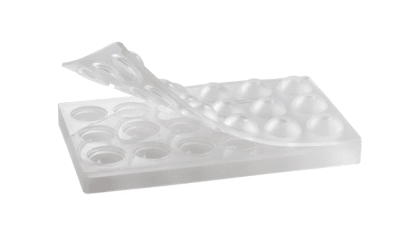 Molde esférico doble blanco Ø 35 mm Molde esférico doble blanco Ø 35 mm