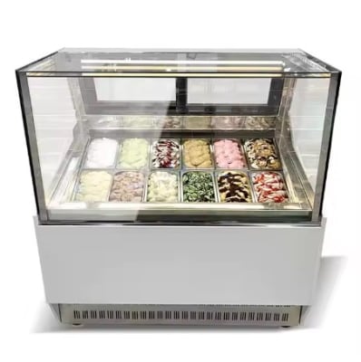 VITRINA HELADERA 12 VASCAS