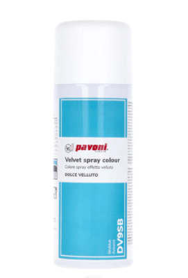 Spray terciopelo celeste