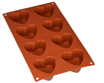 Silicona corazón Molde sf040