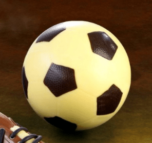 Molde de chocolate de pelota en 3D