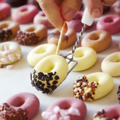 MOLDE MINI DONAS ROSADO PX3212