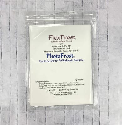 TELA DE AZUCAR FLEXIBLE SEDA PHOTOFROST