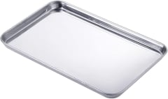BANDEJA LISA ALUMINIO 45.5*33CM