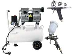 EQUIPO PULVERIZADOR PARA CHOCOLATERIA COMPRESOR AEROGRAFO SPRAYER