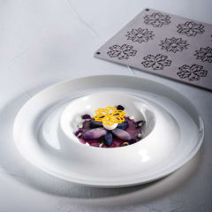 molde de silicona, mandala linea gourmand