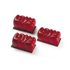 MOLDE DE SILICONA MONOPORCION LOVELY