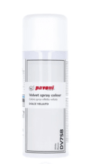 Spray terciopelo blanco