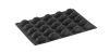Molde negro en silicona cm 60x40 Oval2