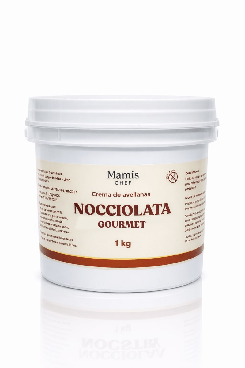 NOCCIOLATA GOURMET - CREMA DE AVELLANAS GOURMET  x 24kg2