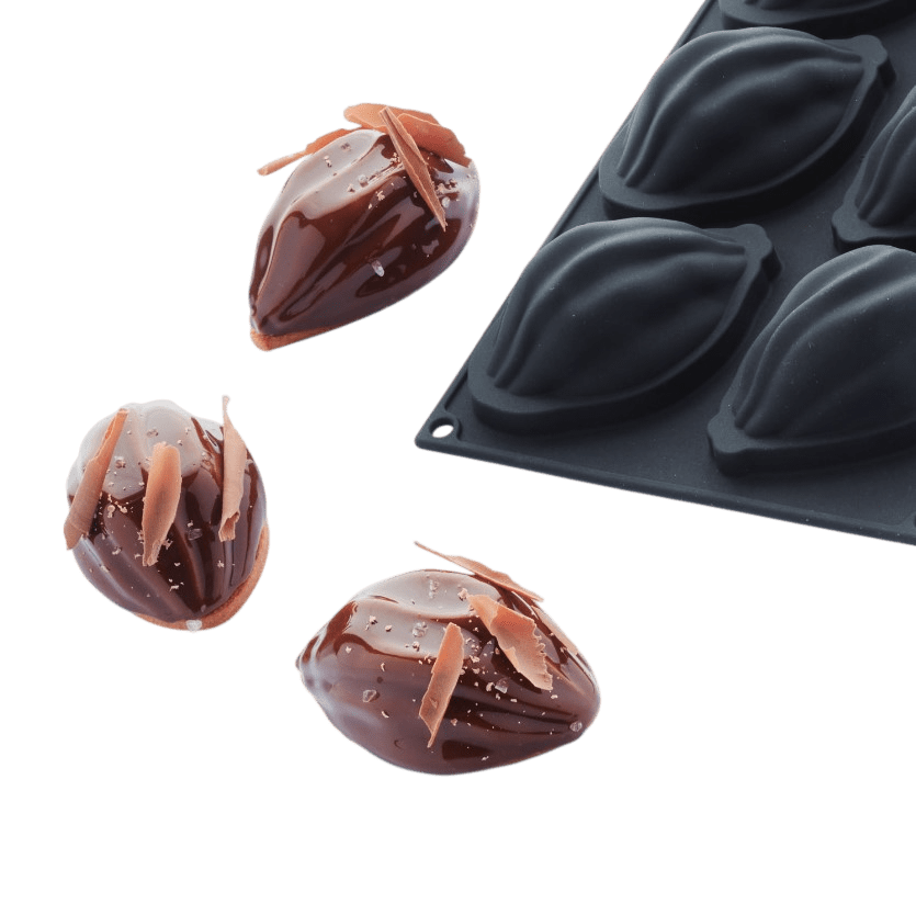 MOLDE SILICONA COCOA 17.5X30 martellato2