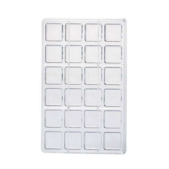 SQUARE PC PRALINE MOULD MA19802