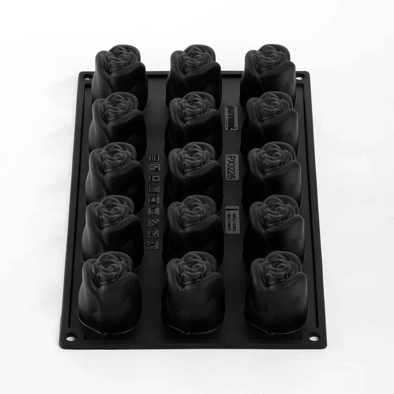 MOLDE DE SILICONA MONOPORCION ROMANCE40TIME2