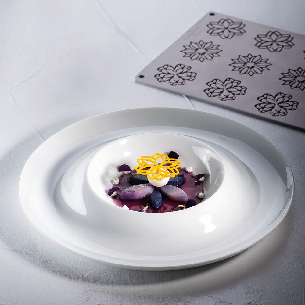 molde de silicona, mandala linea gourmand2