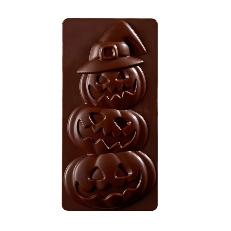 MOLDE POLICARBONATO TABLETA CALABAZA HALLOWEEN PC50601