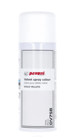 (DV7) SPRAY TERCIOPELO PAVONI BLANCO 400 ML1