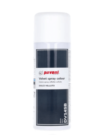 (DV14) SPRAY TERCIOPELO PAVONI NEGRO 400 ML1