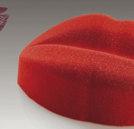 Molde negro en silicona cm 60x40 Bocca2