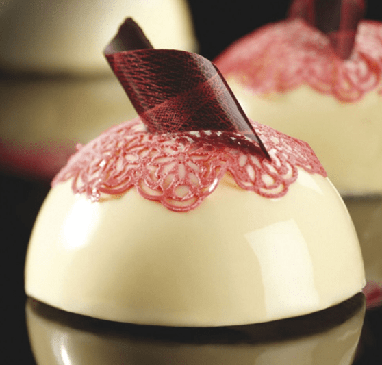 Molde negro silicona cm 60x40 Semisfera4