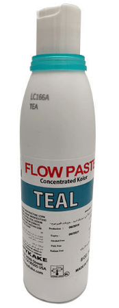 FLOW PASTE TEAL 8OZ TINTA EN GEL1