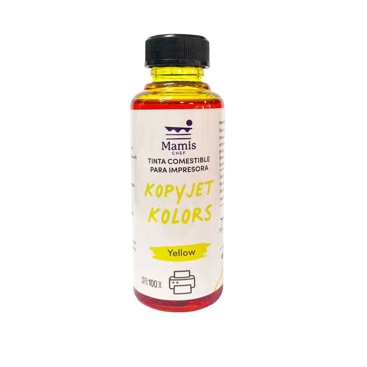 Tinta de impresora amarillo1