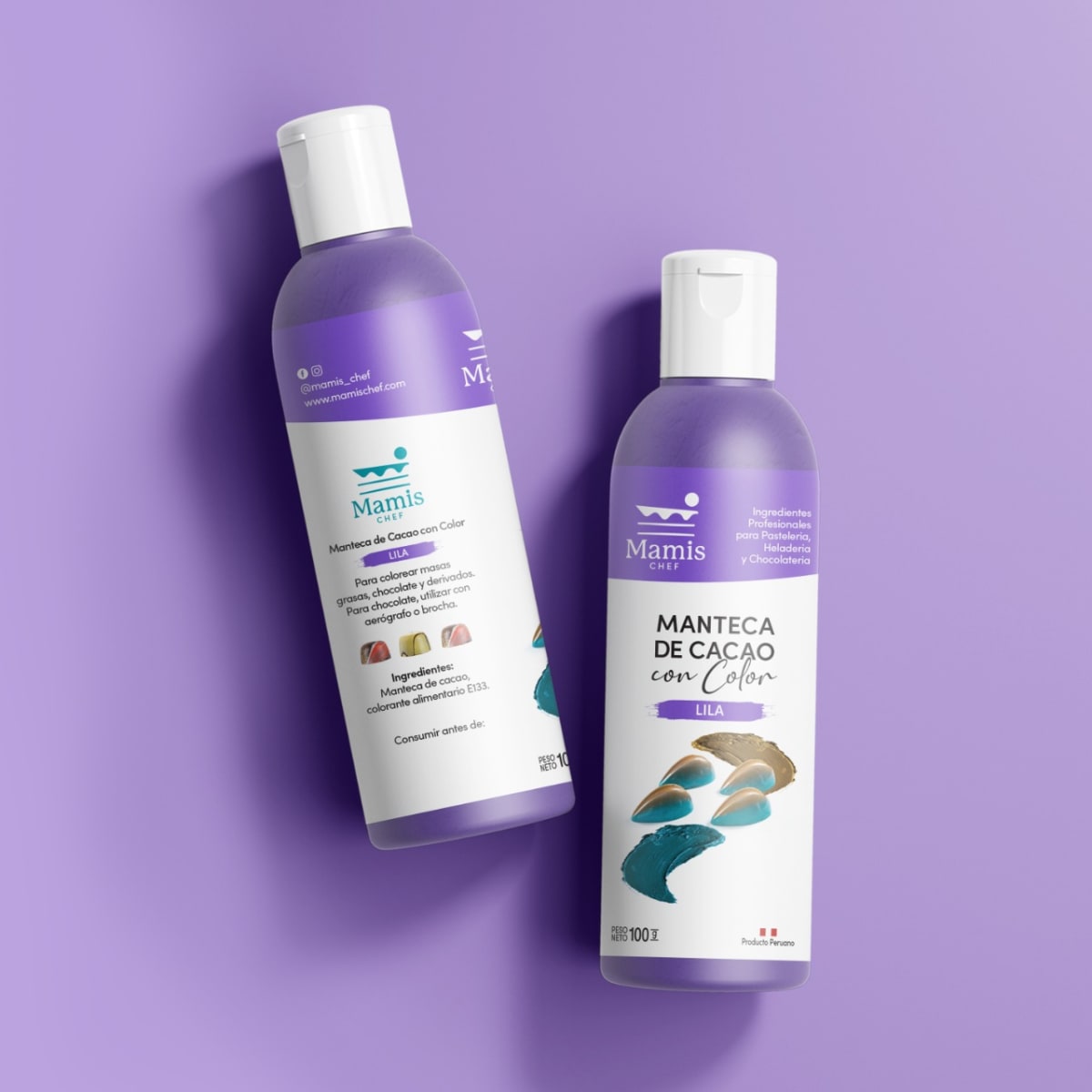 MANTECA DE CACAO LILA  100GR1