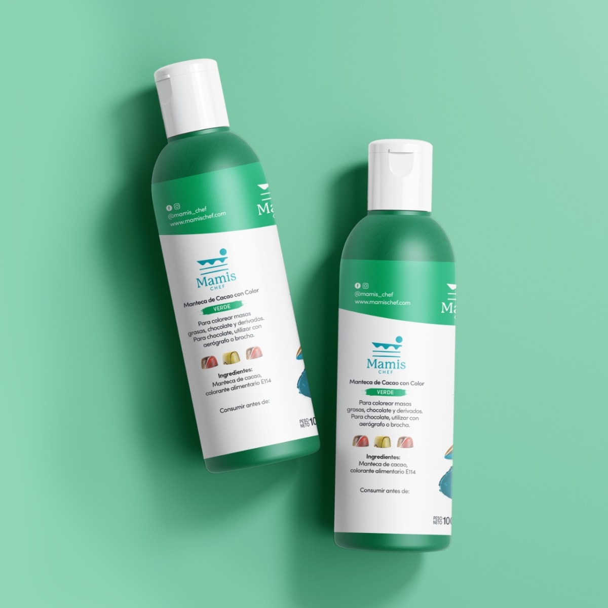 MANTECA DE CACAO VERDE 100GR1