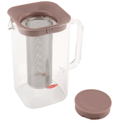 Tetera Vidrio con filtro 1,5 Lt