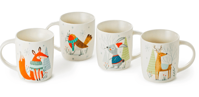 Tazón Animales Navideños