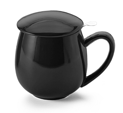 Mug Negro Porcelana