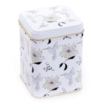Lata Blanca Colibrí 100 gr.
