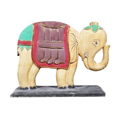 Elefante Plano con Base Elefante Plano con Base