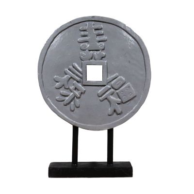 Moneda China ching gris Moneda China ching gris