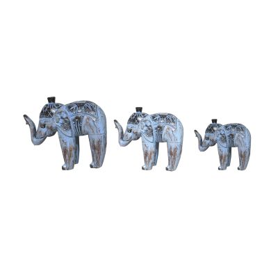 Elefante Indonésico azul eléctrico Elefante Indonésico azul eléctrico