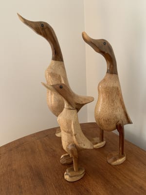 Pato madera natural Pato madera natural
