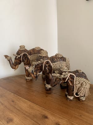 Elefante rattán Elefante rattán