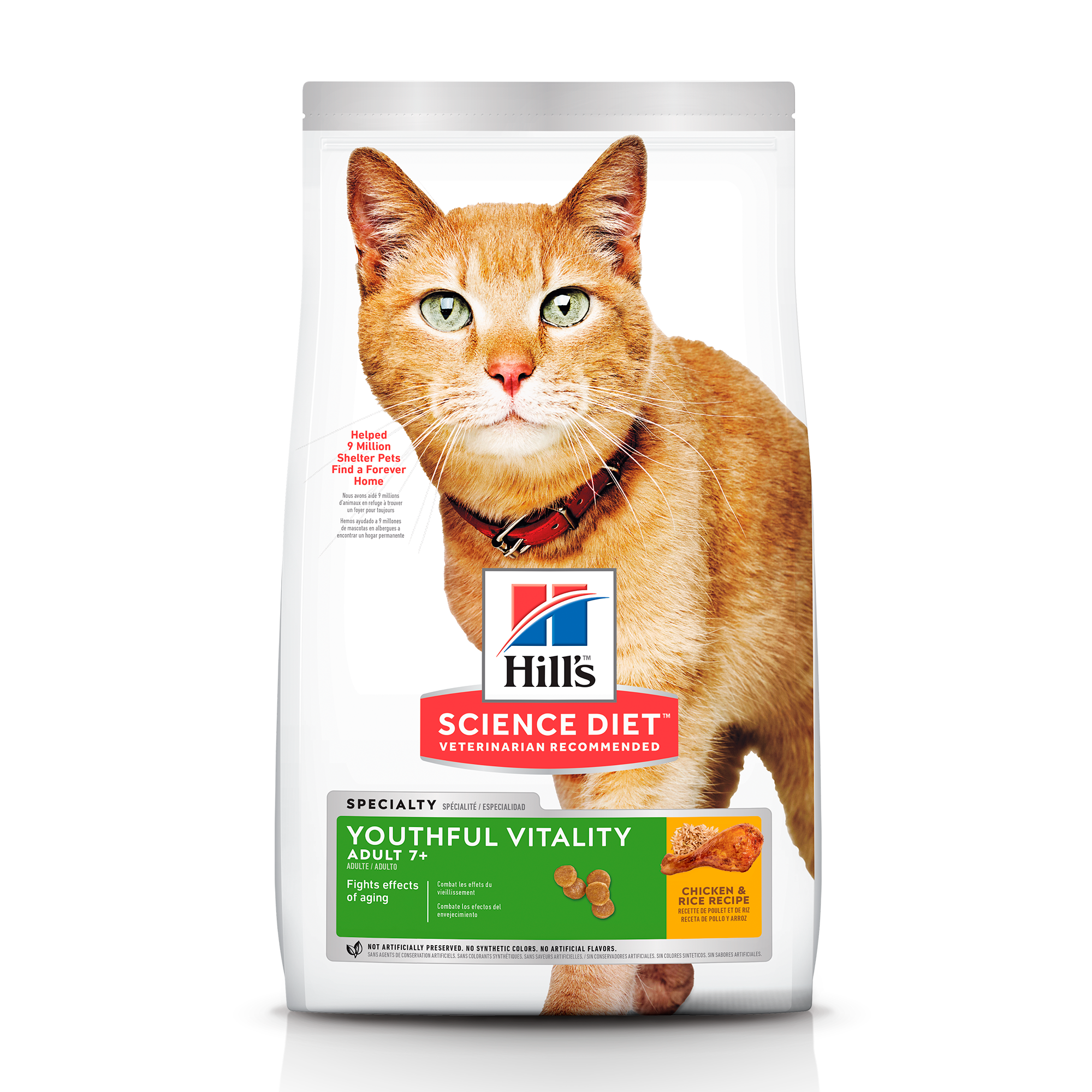 Hills Youthful Vitality Adult 7+ for Cats 1.36 K Hills Youthful Vitality Adult 7+ for Cats 1.36 K