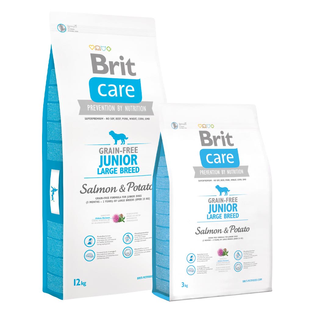 Brit Care Grain Free Junior Large Breed Salmon Brit Care Grain Free Junior Large Breed Salmon