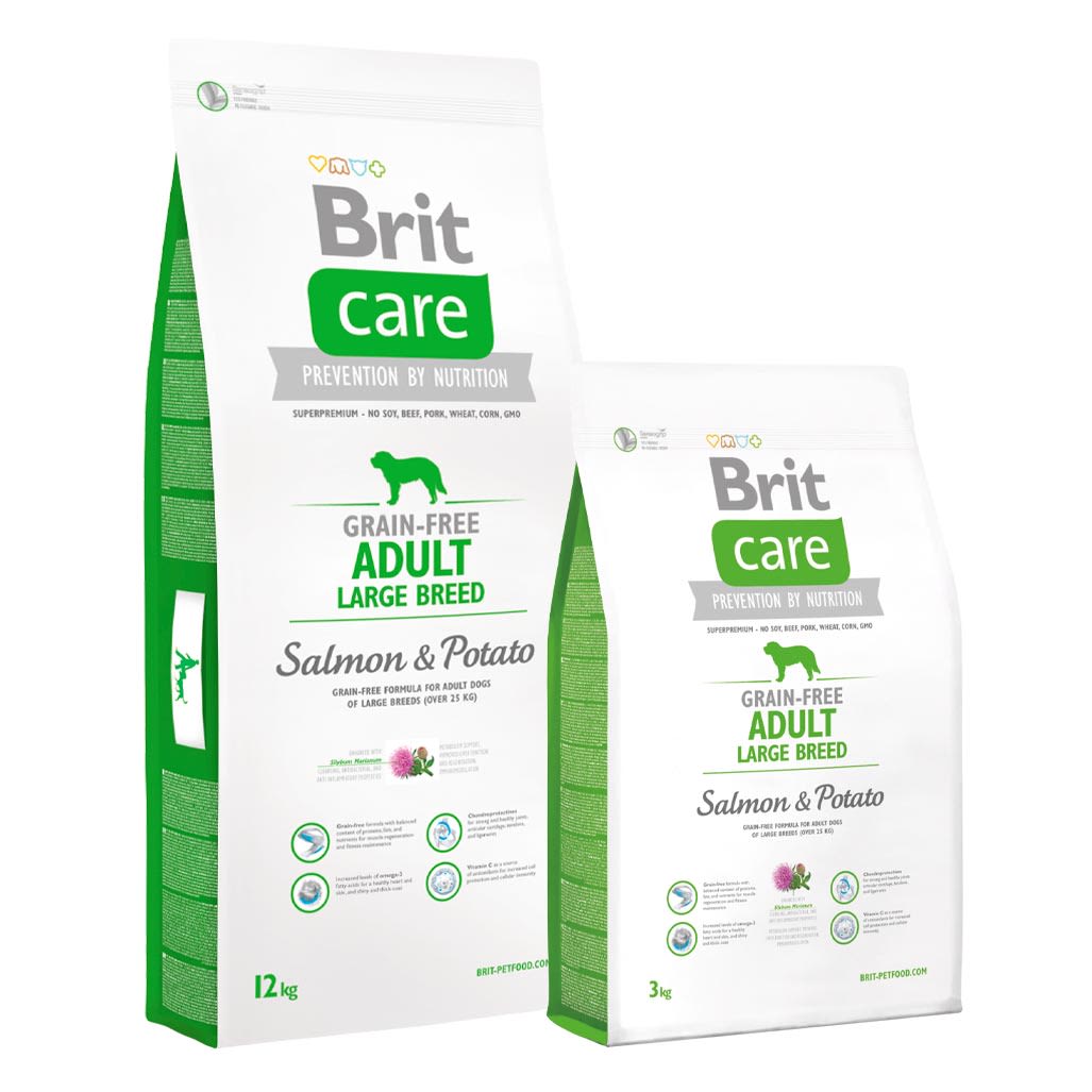 Brit Care Grain Free Adult Large Breed Salmon Brit Care Grain Free Adult Large Breed Salmon