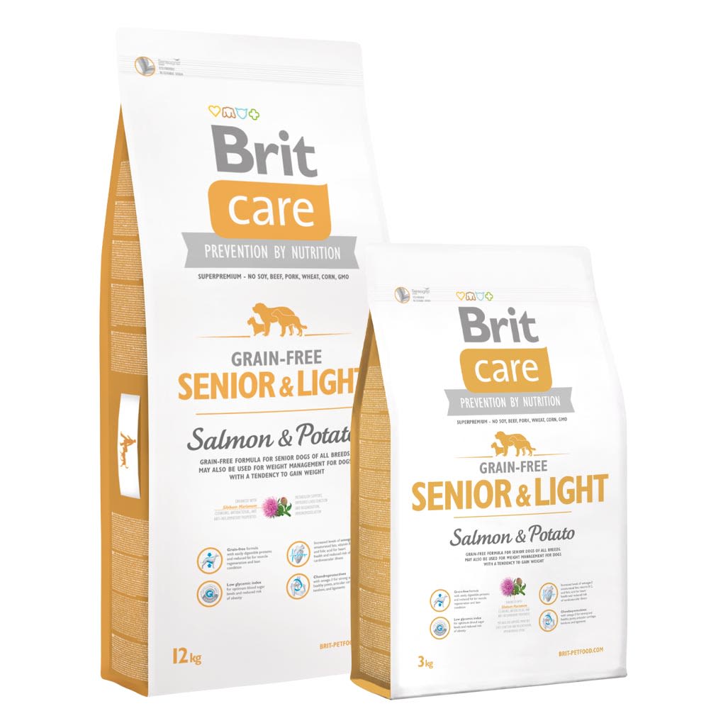 Brit Care Grain Free Senior & Light Salmon Brit Care Grain Free Senior & Light Salmon
