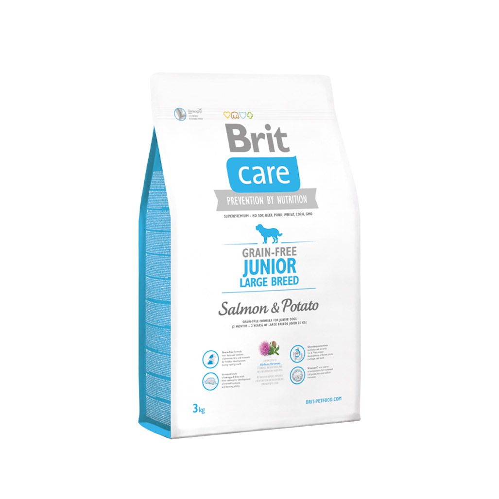 Brit Care Grain Free Junior Large Breed Salmon Brit Care Grain Free Junior Large Breed Salmon