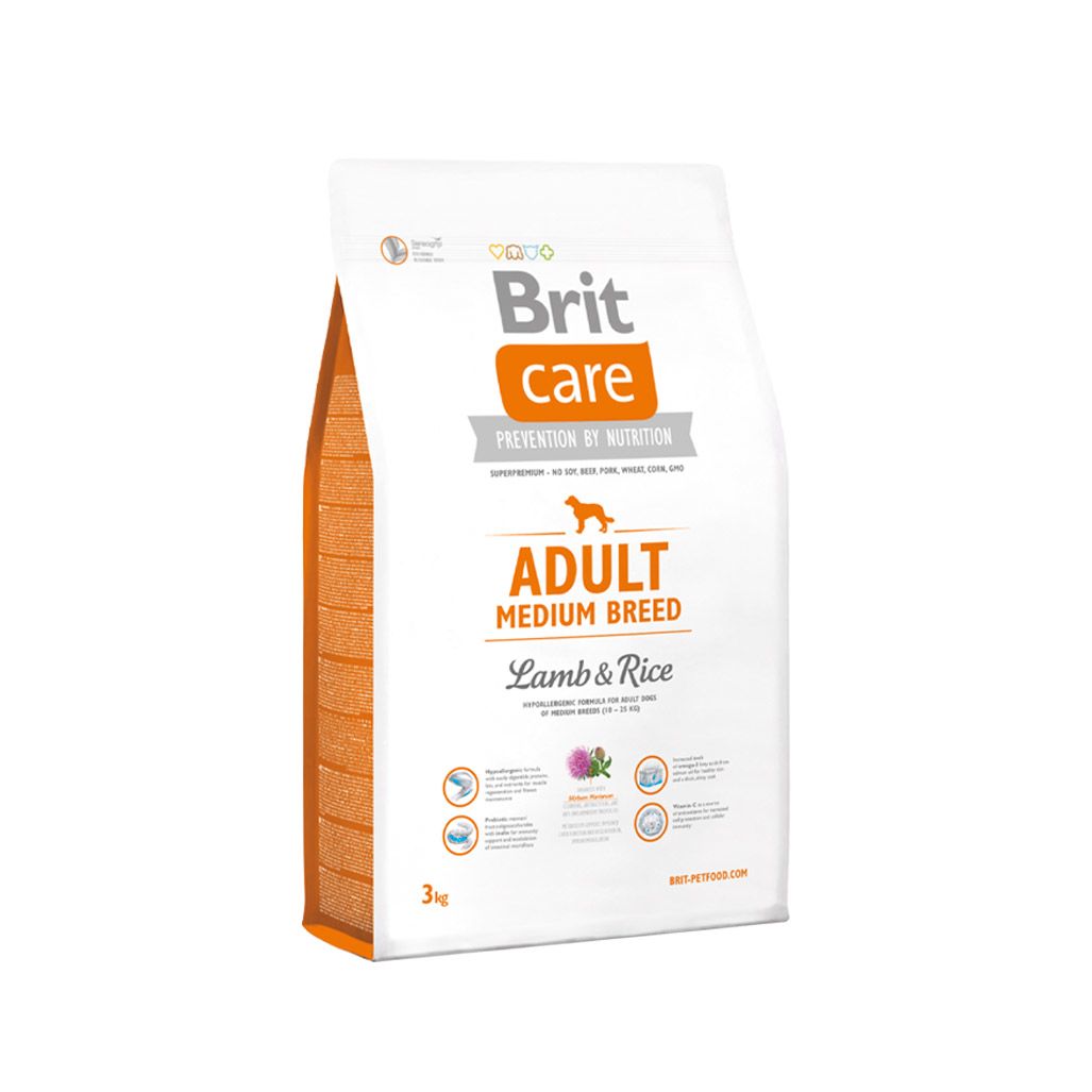 Brit Care Adult Medium Breed Lamb & Rice Brit Care Adult Medium Breed Lamb & Rice