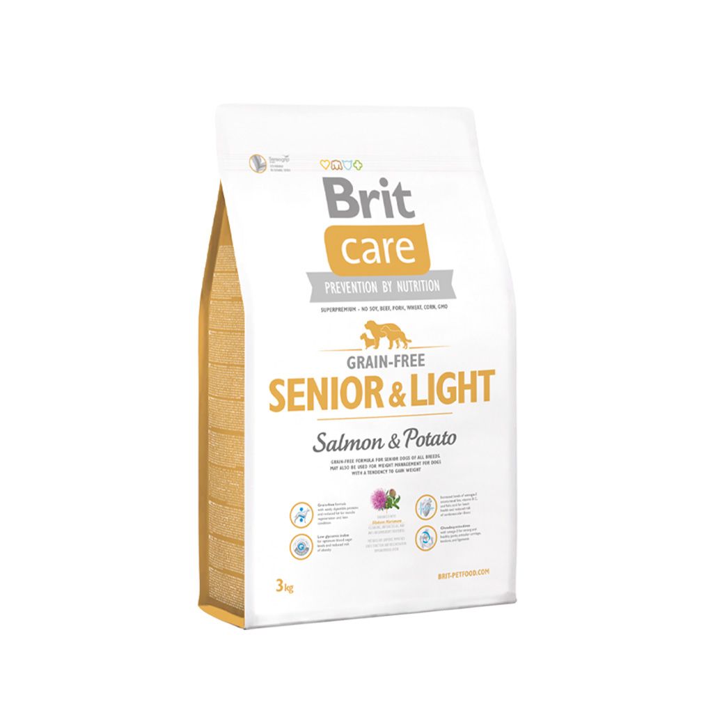 Brit Care Grain Free Senior & Light Salmon Brit Care Grain Free Senior & Light Salmon