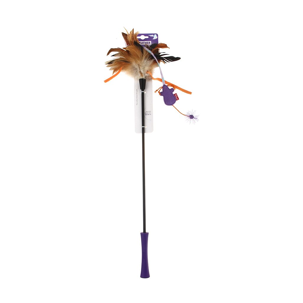 Gigwi Feather Teaser Con Pluma y Raton Gigwi Feather Teaser Con Pluma y Raton